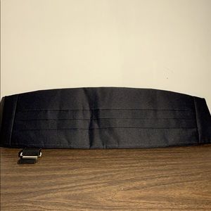 J. Crew Factory Men’s Satin cummerbund |Black|